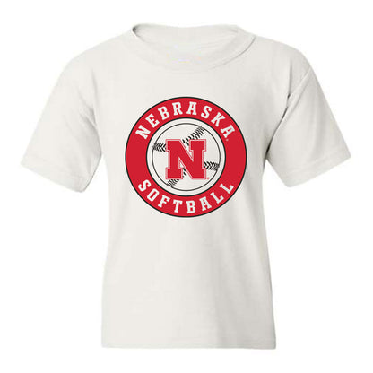 Nebraska - NCAA Softball : Jordyn Bahl - Youth T-Shirt Sports Shersey