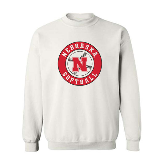 Nebraska - NCAA Softball : Abbey Newlun - Crewneck Sweatshirt Sports Shersey