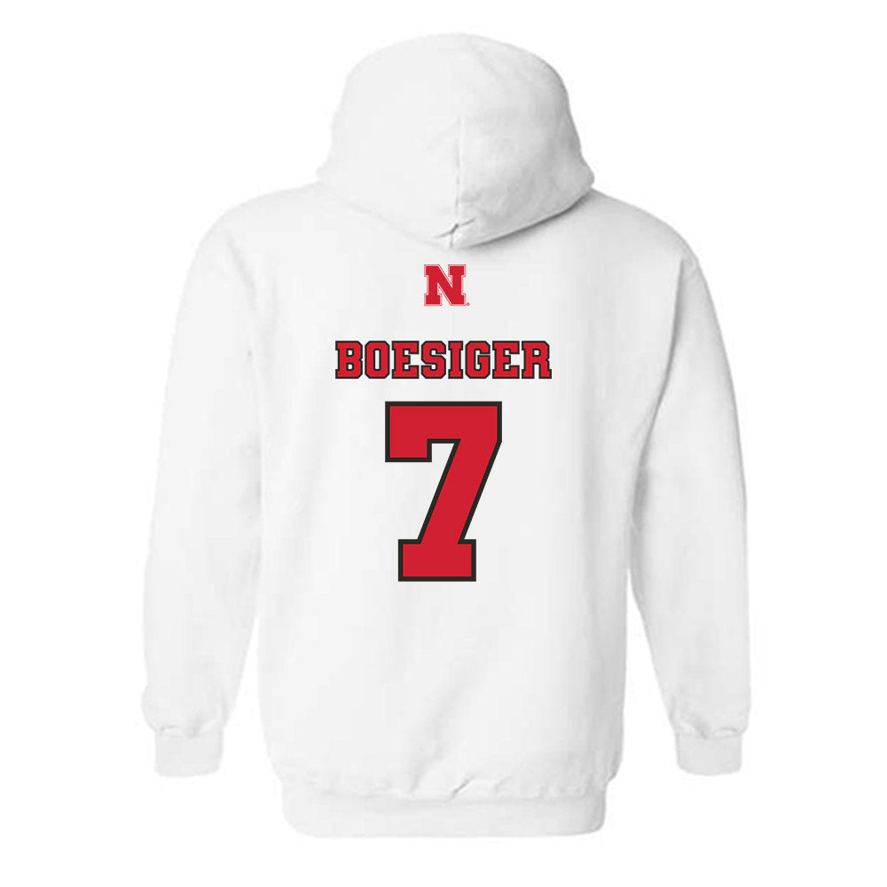 Nebraska - NCAA Women's Volleyball : Maisie Boesiger Hooded Sweatshirt