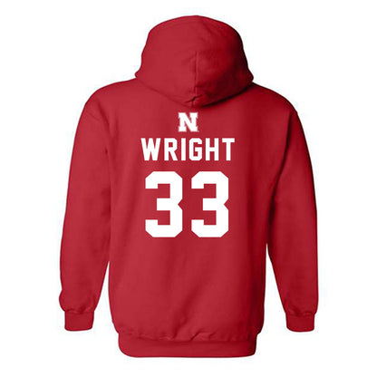 Nebraska - NCAA Football : Javin Wright Hooded Sweatshirt