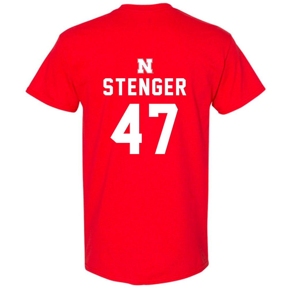 Nebraska - NCAA Football : Gage Stenger Short Sleeve T-Shirt