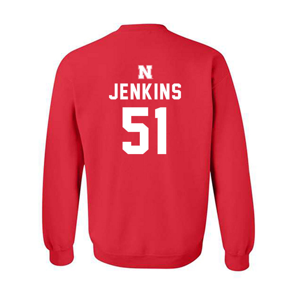 Nebraska - NCAA Football : Justin Jenkins Sweatshirt
