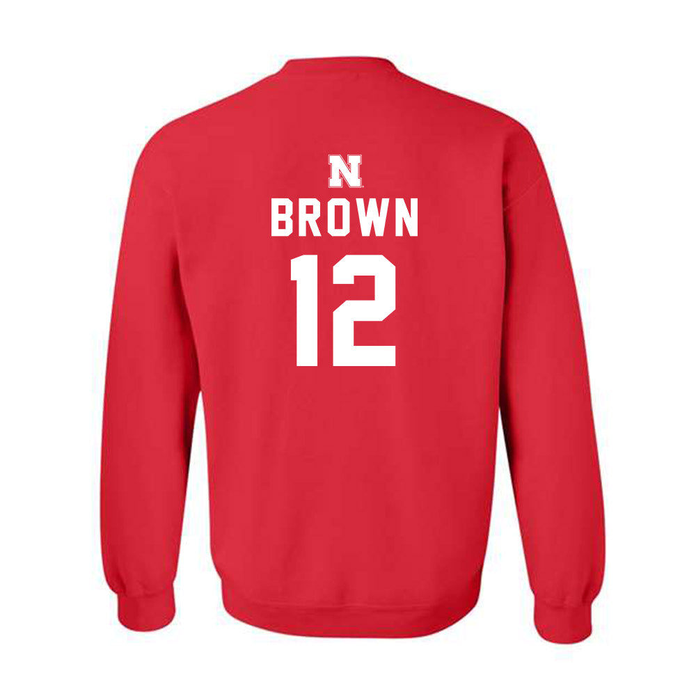 Nebraska - NCAA Football : Omar Brown - Sweatshirt