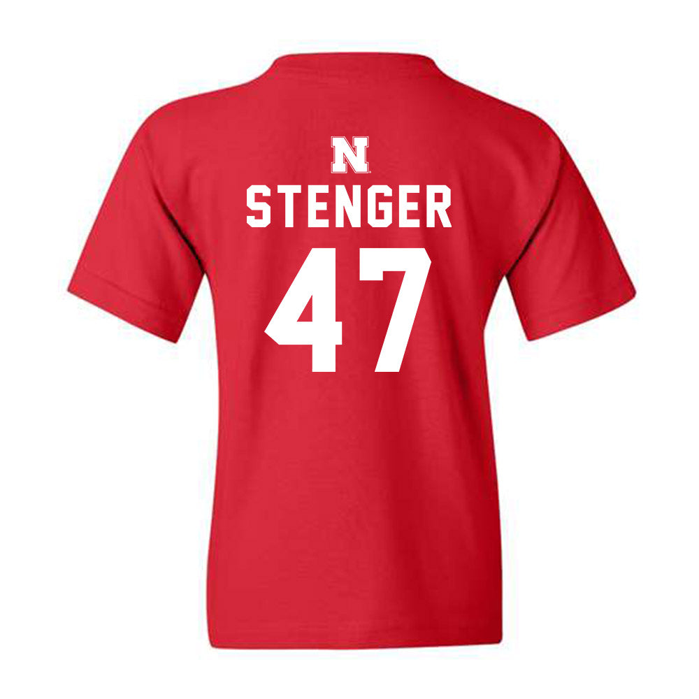 Nebraska - NCAA Football : Gage Stenger Youth T-Shirt