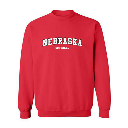 Nebraska - NCAA Softball : Abbey Newlun - Crewneck Sweatshirt Classic Shersey