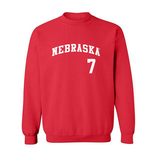 Nebraska - NCAA Softball : Sydney Gray - Crewneck Sweatshirt Replica Shersey