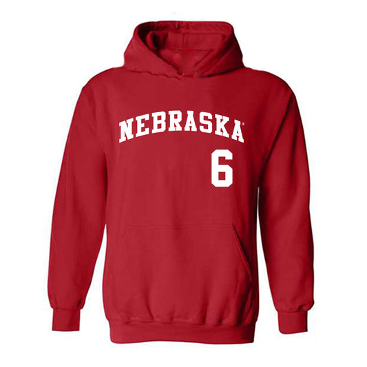 Nebraska - NCAA Softball : Billie Andrews - Hooded Sweatshirt Replica Shersey