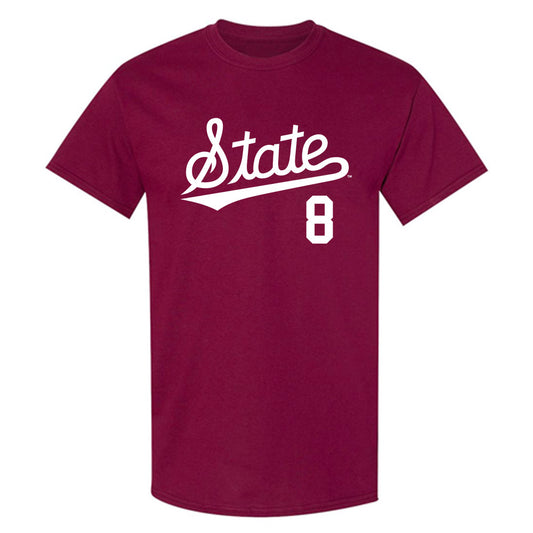 Mississippi State - NCAA Baseball : Amani Larry - T-Shirt Sports Shersey