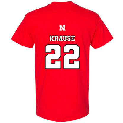 Nebraska - NCAA Women's Volleyball : Lindsay Krause Short Sleeve T-Shirt