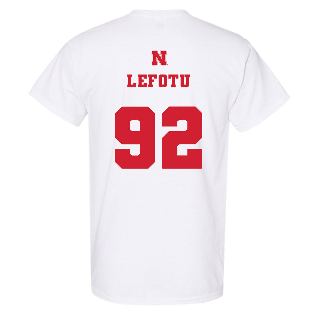 Nebraska - NCAA Football : Sua Lefotu - Short Sleeve T-Shirt