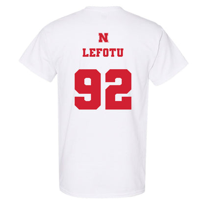 Nebraska - NCAA Football : Sua Lefotu - Short Sleeve T-Shirt