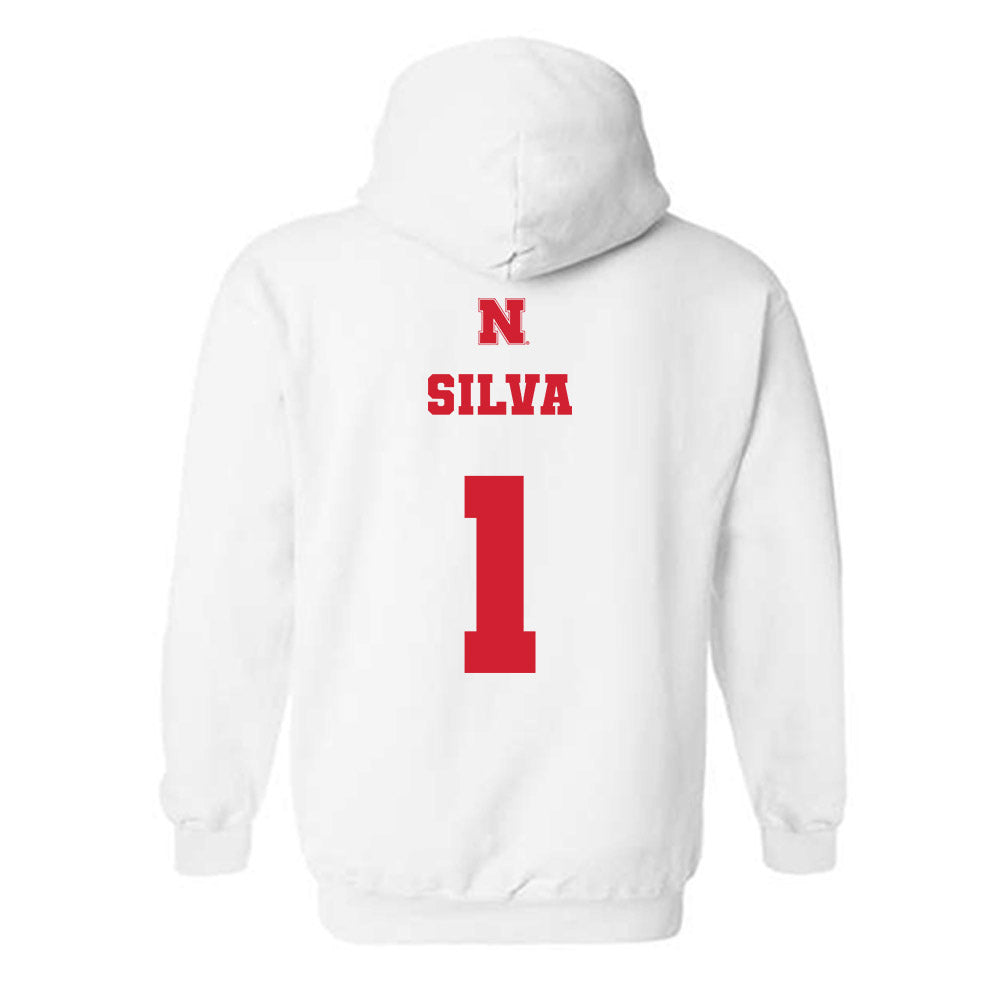 Nebraska - NCAA Baseball : Riley Silva - Hooded Sweatshirt Classic Shersey