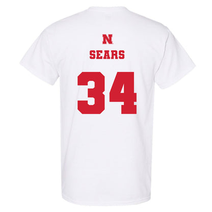 Nebraska - NCAA Baseball : Brett Sears - T-Shirt Classic Shersey