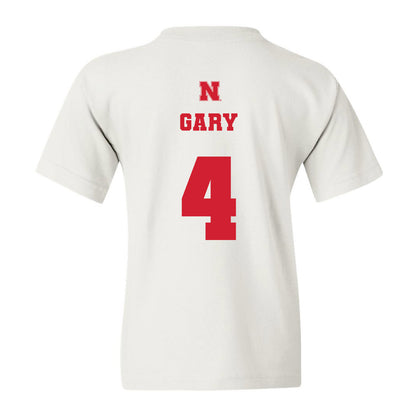 Nebraska - NCAA Men's Basketball : Juwan Gary - Youth T-Shirt Classic Shersey