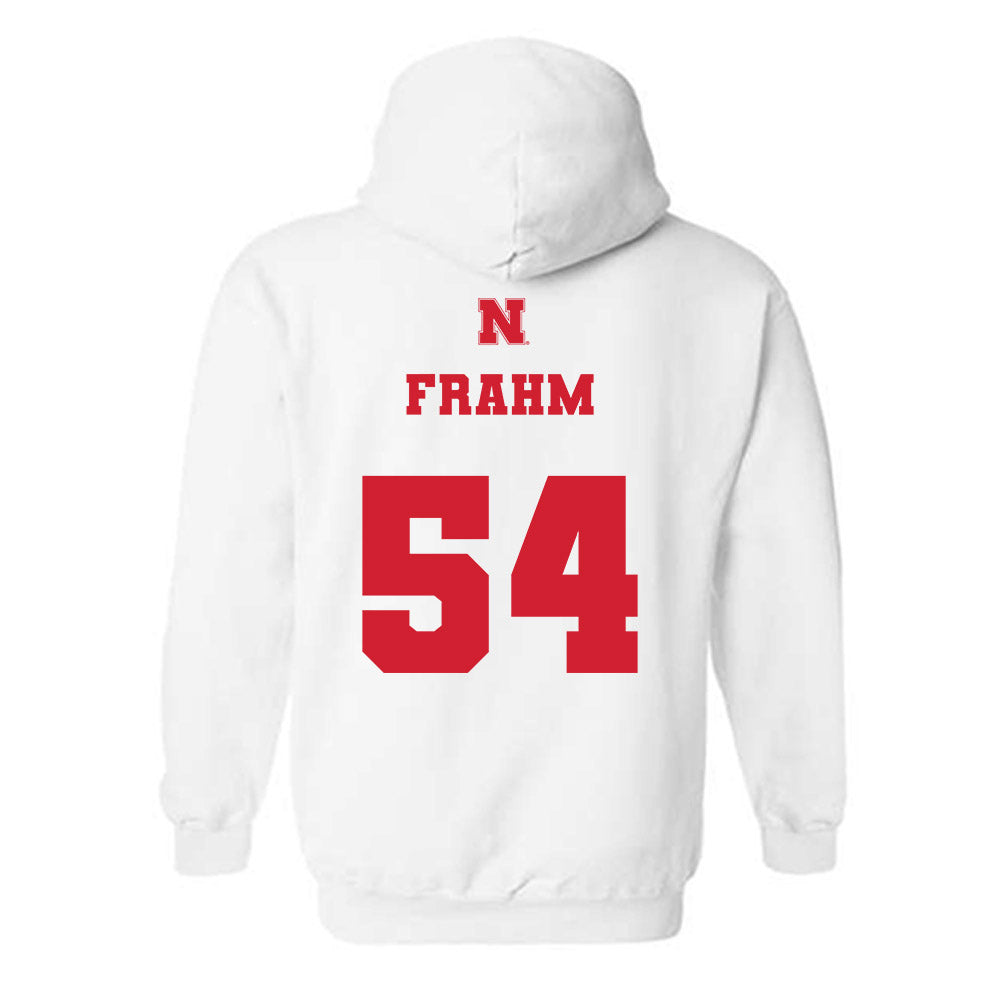 Nebraska - NCAA Baseball : Trey Frahm - Hooded Sweatshirt Classic Shersey