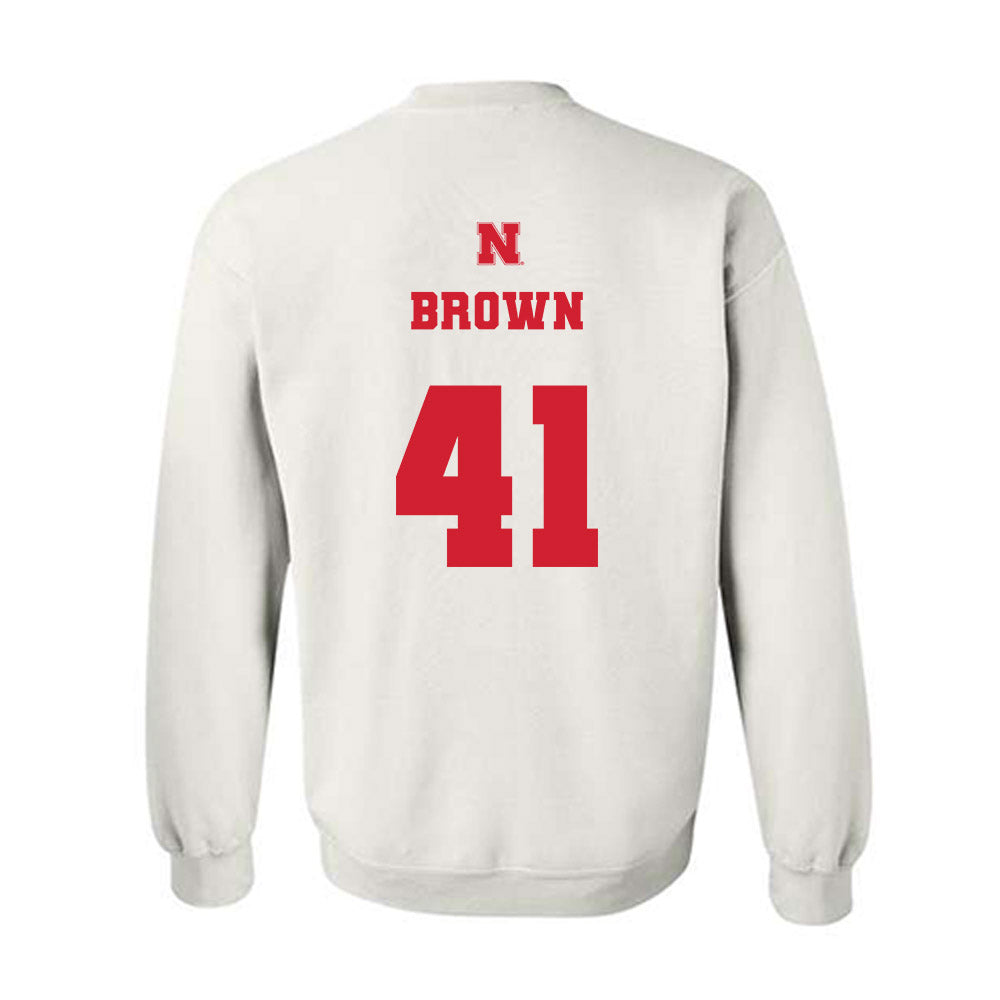 Nebraska - NCAA Football : Elliott Brown - Sweatshirt