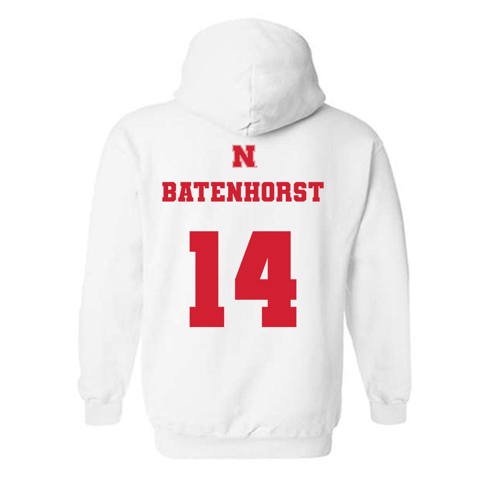 Nebraska - NCAA Women's Volleyball : Allysa Batenhorst - Hooded Sweatshirt