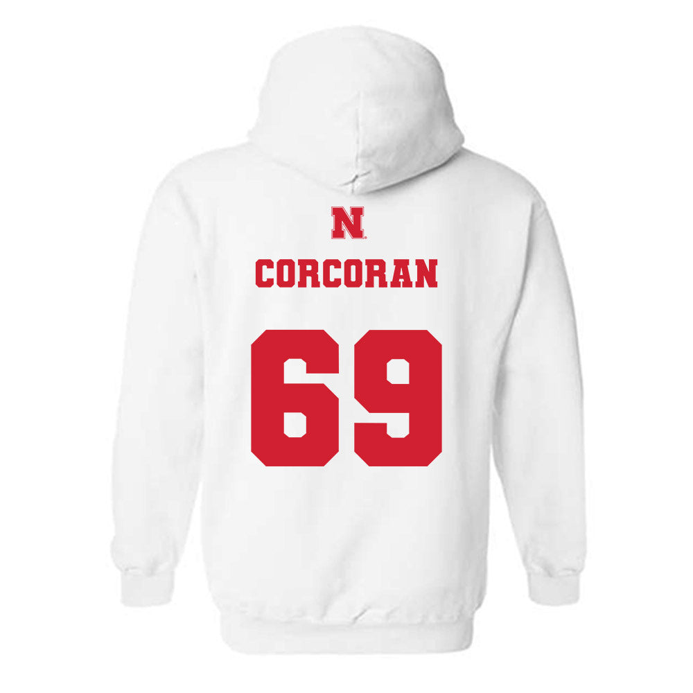 Nebraska - NCAA Football : Turner Corcoran - Hooded Sweatshirt