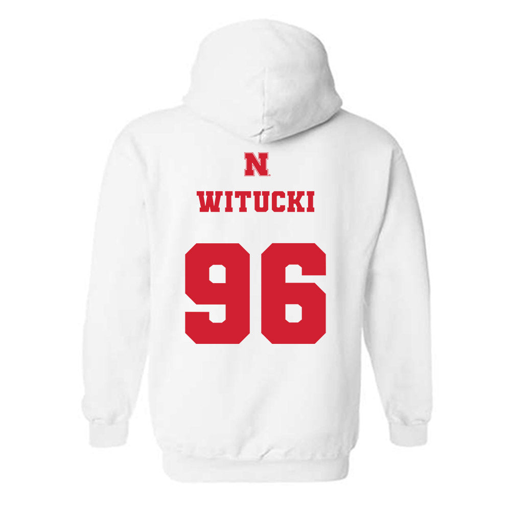 Nebraska - NCAA Football : Camden Witucki - Hooded Sweatshirt