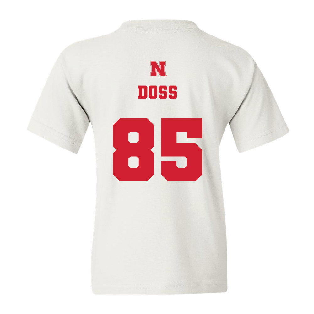 Nebraska - NCAA Football : jaidyn Doss - Youth T-Shirt