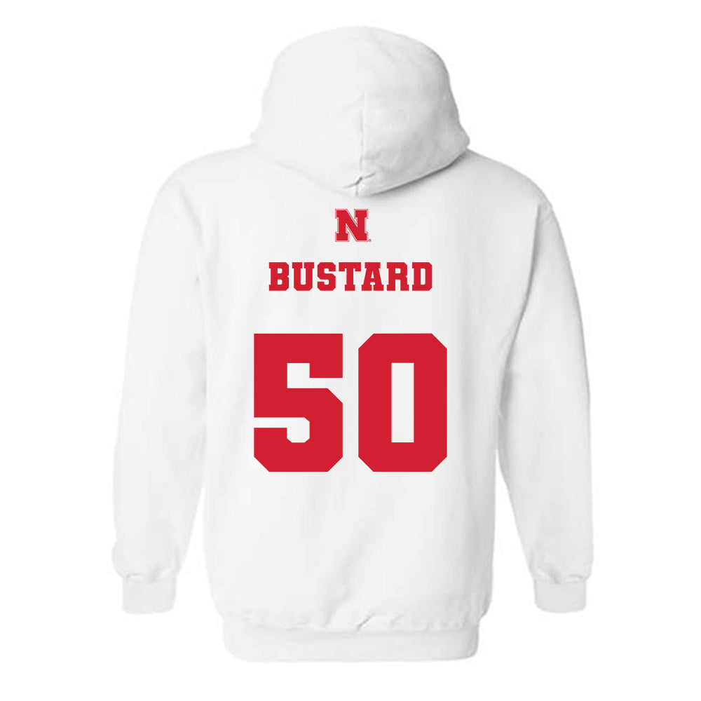 Nebraska - NCAA Football : Noah Bustard - Hooded Sweatshirt