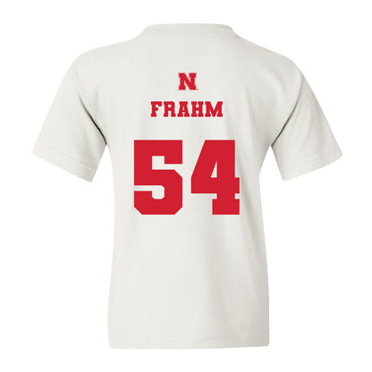 Nebraska - NCAA Baseball : Trey Frahm - Youth T-Shirt Classic Shersey