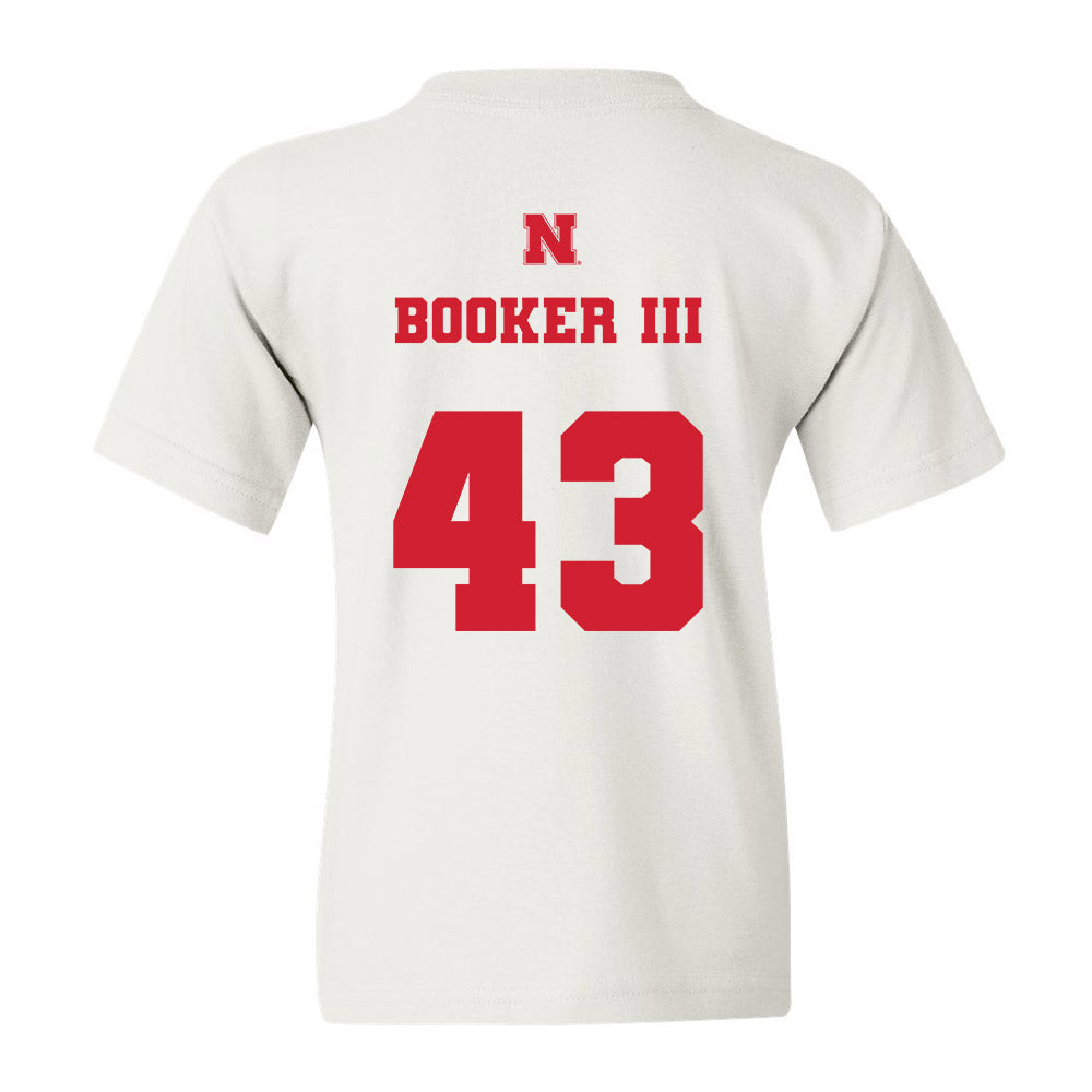 Nebraska - NCAA Football : Michael Booker III - Youth T-Shirt