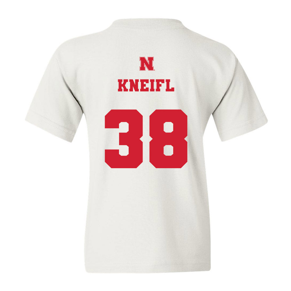 Nebraska - NCAA Baseball : Brooks Kneifl - Youth T-Shirt Classic Shersey