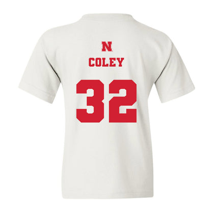 Nebraska - NCAA Women's Basketball : Kendall Coley - Youth T-Shirt Classic Shersey