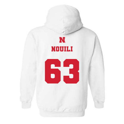 Nebraska - NCAA Football : Nouredin Nouili - Hooded Sweatshirt