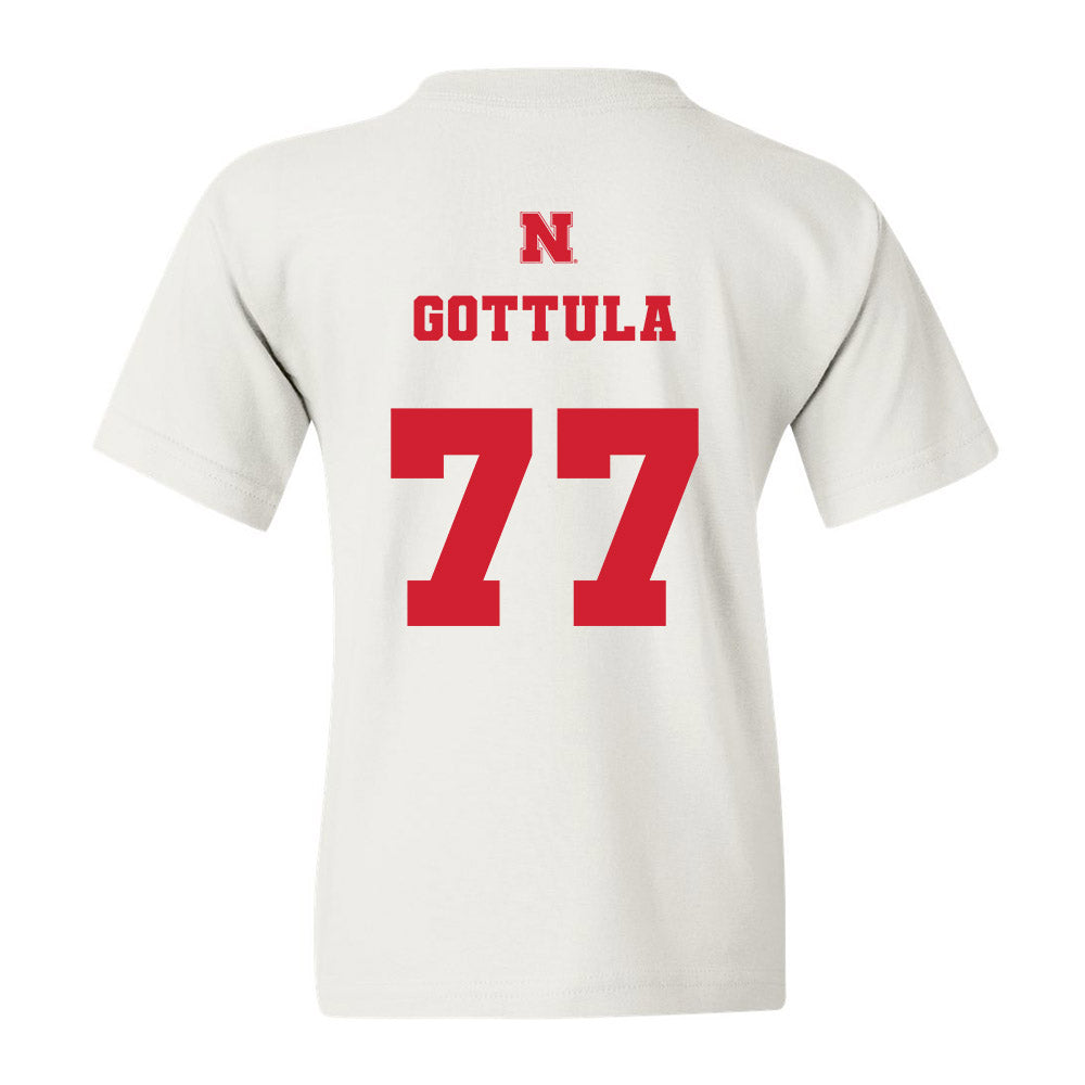 Nebraska - NCAA Football : Gunnar Gottula - Youth T-Shirt