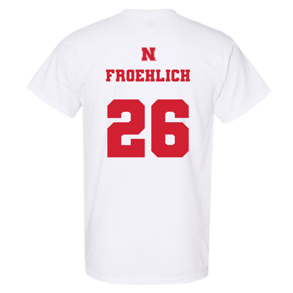 Nebraska - NCAA Baseball : Kyle Froehlich - T-Shirt Classic Shersey