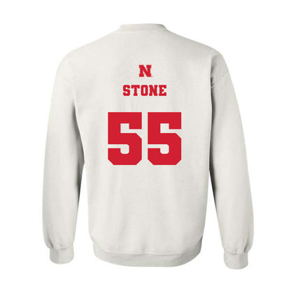 Nebraska - NCAA Baseball : Tyler Stone - Crewneck Sweatshirt Classic Shersey