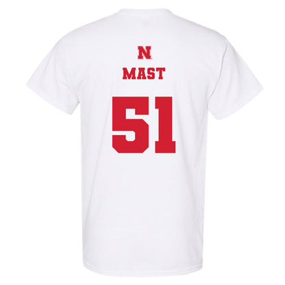 Nebraska - NCAA Men's Basketball : Rienk Mast - T-Shirt Classic Shersey