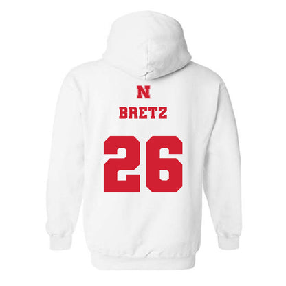 Nebraska - NCAA Football : Koby Bretz - Hooded Sweatshirt