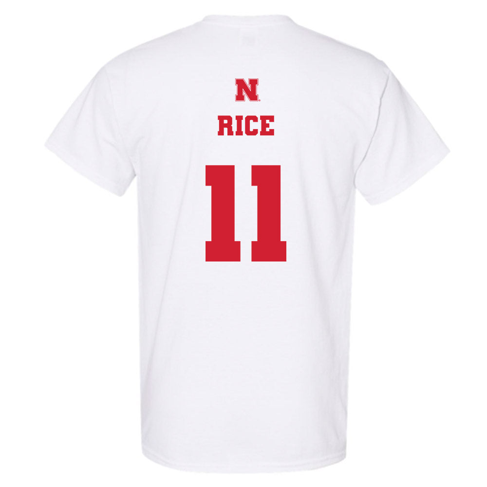 Nebraska - NCAA Men's Basketball : Eli Rice - T-Shirt Classic Shersey