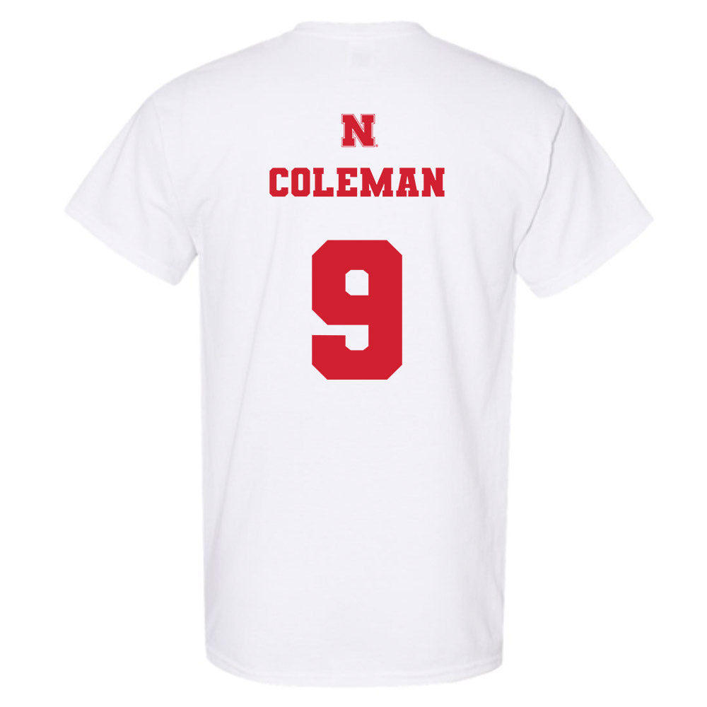 Nebraska - NCAA Men's Basketball : Jarron Coleman - T-Shirt Classic Shersey