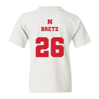 Nebraska - NCAA Football : Koby Bretz - Youth T-Shirt