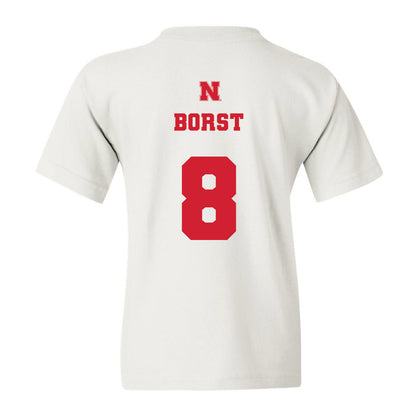 Nebraska - NCAA Baseball : Evan Borst - Youth T-Shirt Classic Shersey