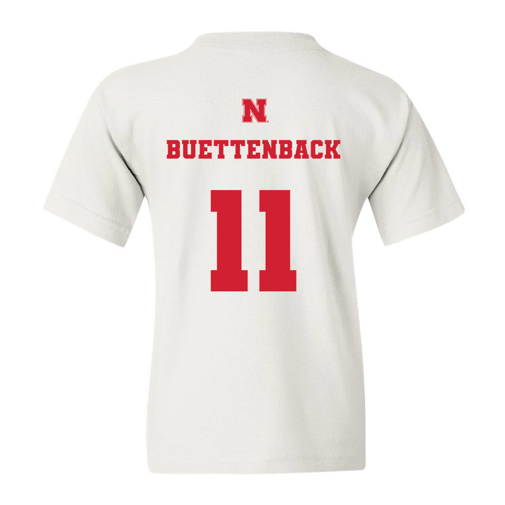 Nebraska - NCAA Baseball : Max Buettenback - Youth T-Shirt Classic Shersey