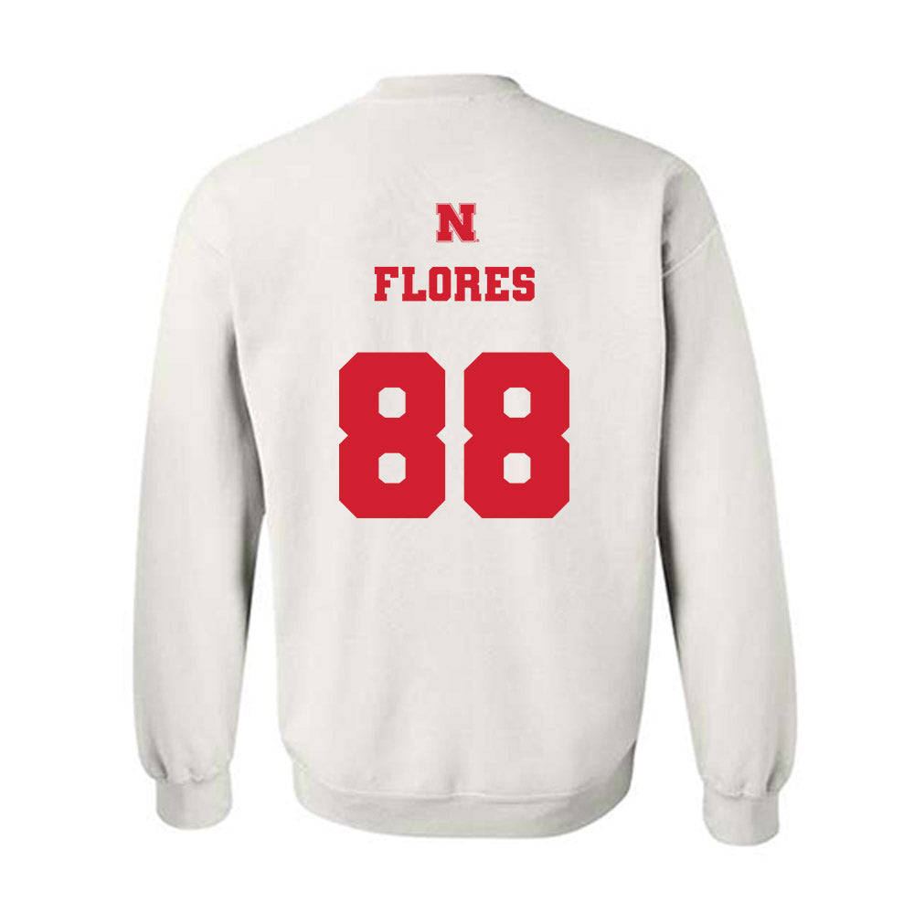Nebraska - NCAA Football : Ismael Flores - Sweatshirt