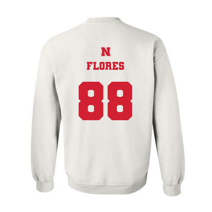 Nebraska - NCAA Football : Ismael Flores - Sweatshirt
