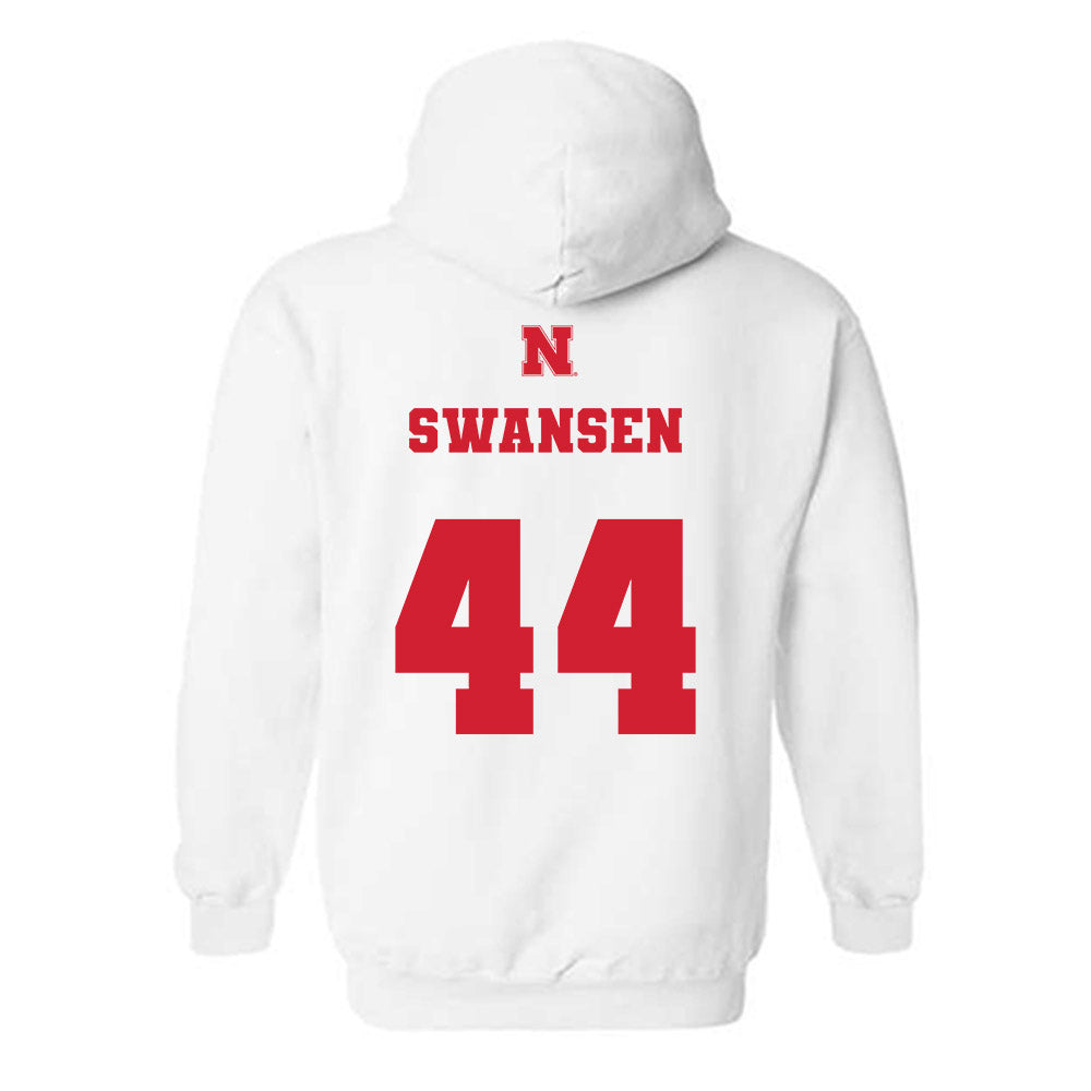 Nebraska - NCAA Baseball : Gabe Swansen - Hooded Sweatshirt Classic Shersey