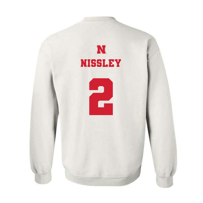 Nebraska - NCAA Women's Basketball : Logan Nissley - Crewneck Sweatshirt Classic Shersey