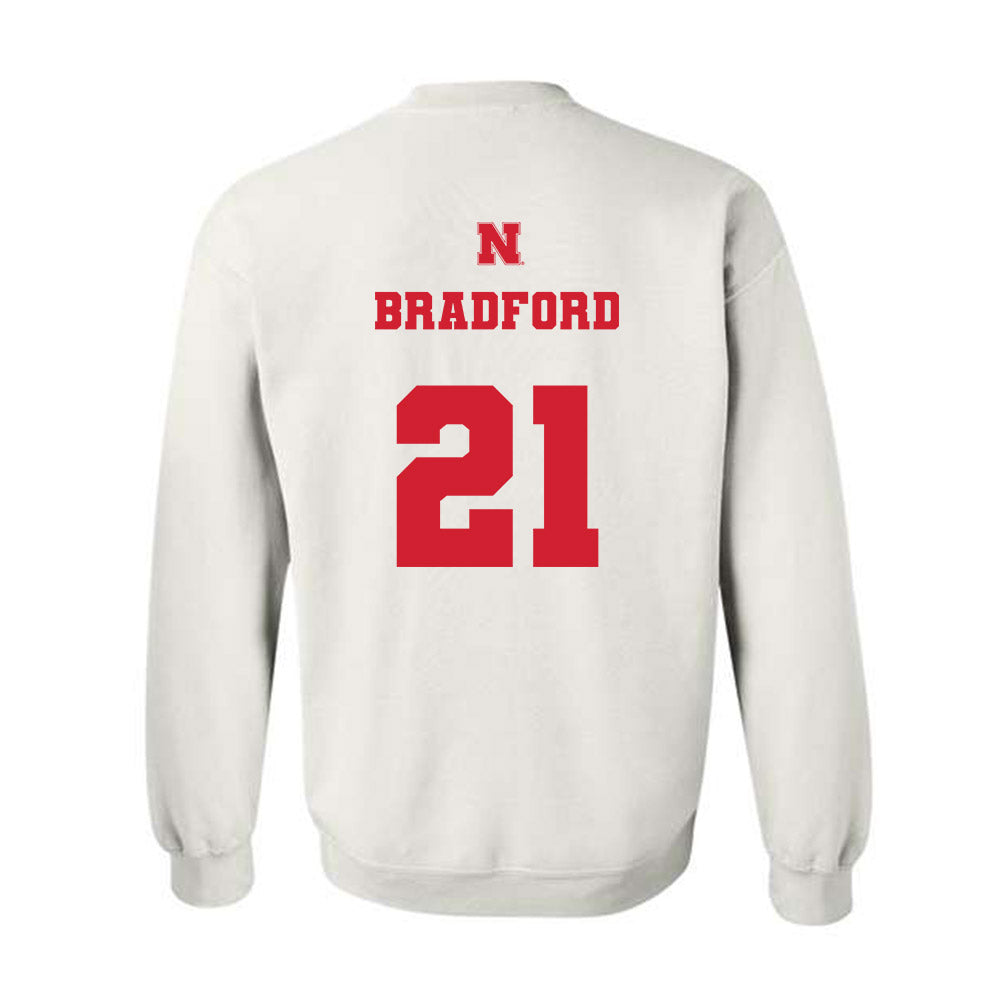 Nebraska - NCAA Baseball : Clay Bradford - Crewneck Sweatshirt Classic Shersey