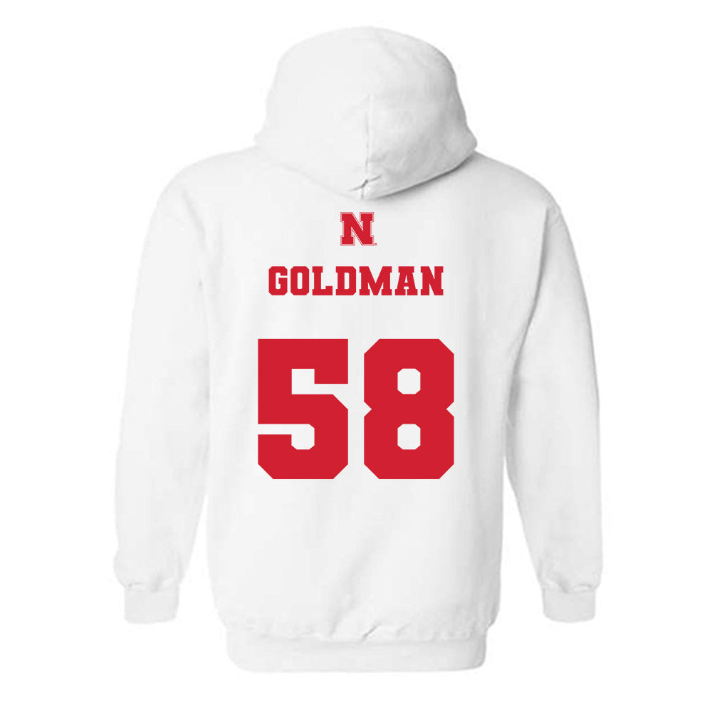 Nebraska - NCAA Football : Mason Goldman - Hooded Sweatshirt