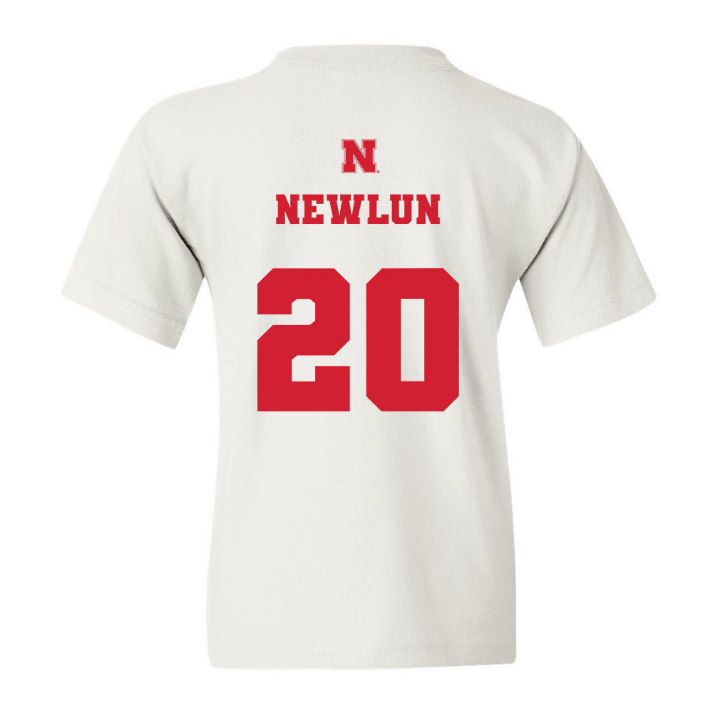 Nebraska - NCAA Softball : Abbey Newlun - Youth T-Shirt Classic Shersey