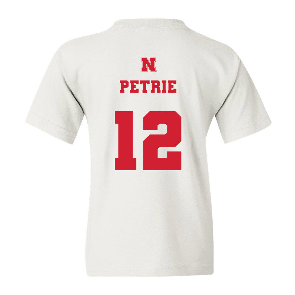 Nebraska - NCAA Women's Basketball : Jessica Petrie - Youth T-Shirt Classic Shersey