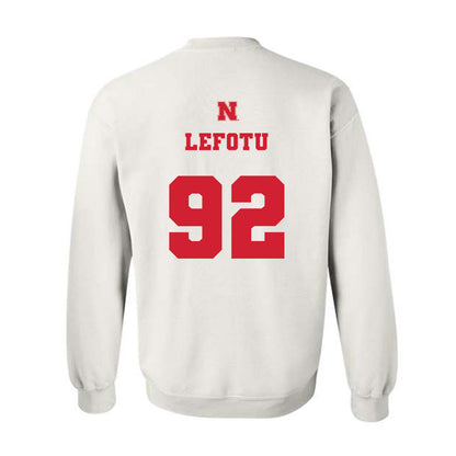Nebraska - NCAA Football : Sua Lefotu - Sweatshirt