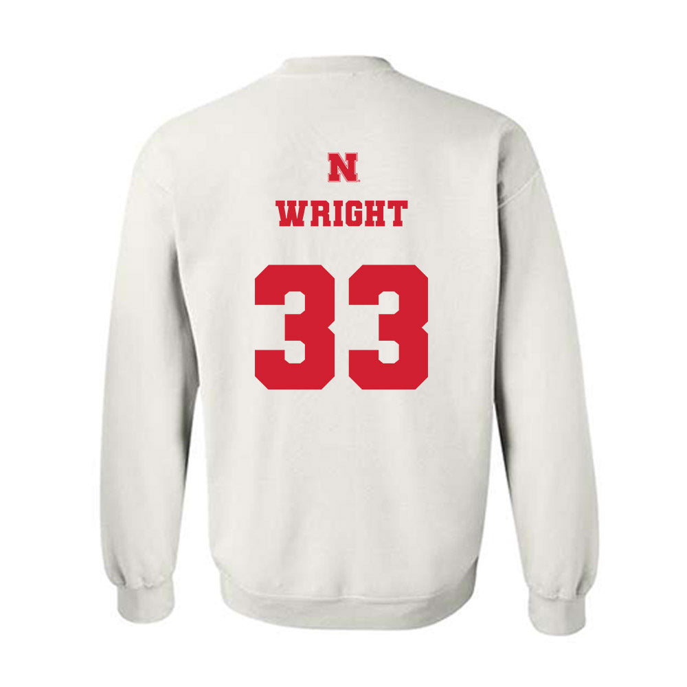 Nebraska - NCAA Football : Javin Wright - Sweatshirt